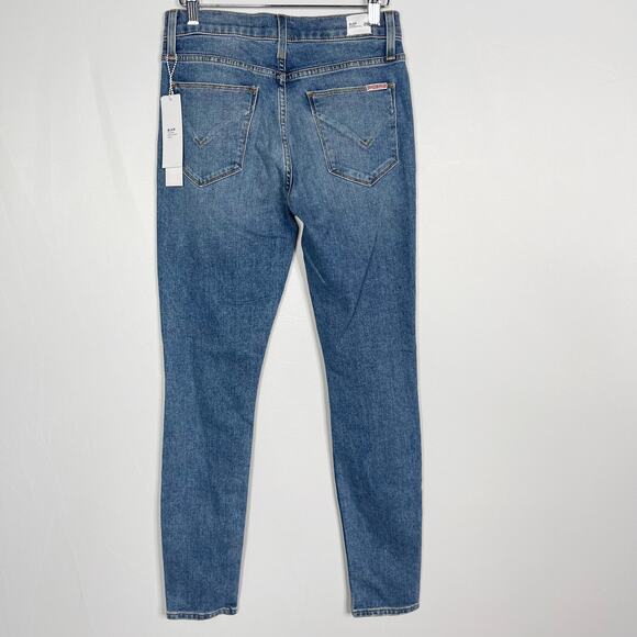 New Hudson Womens 25 Blair High Rise Skinny Ankle Jeans Jakarta Medium Wash - Picture 2 of 14